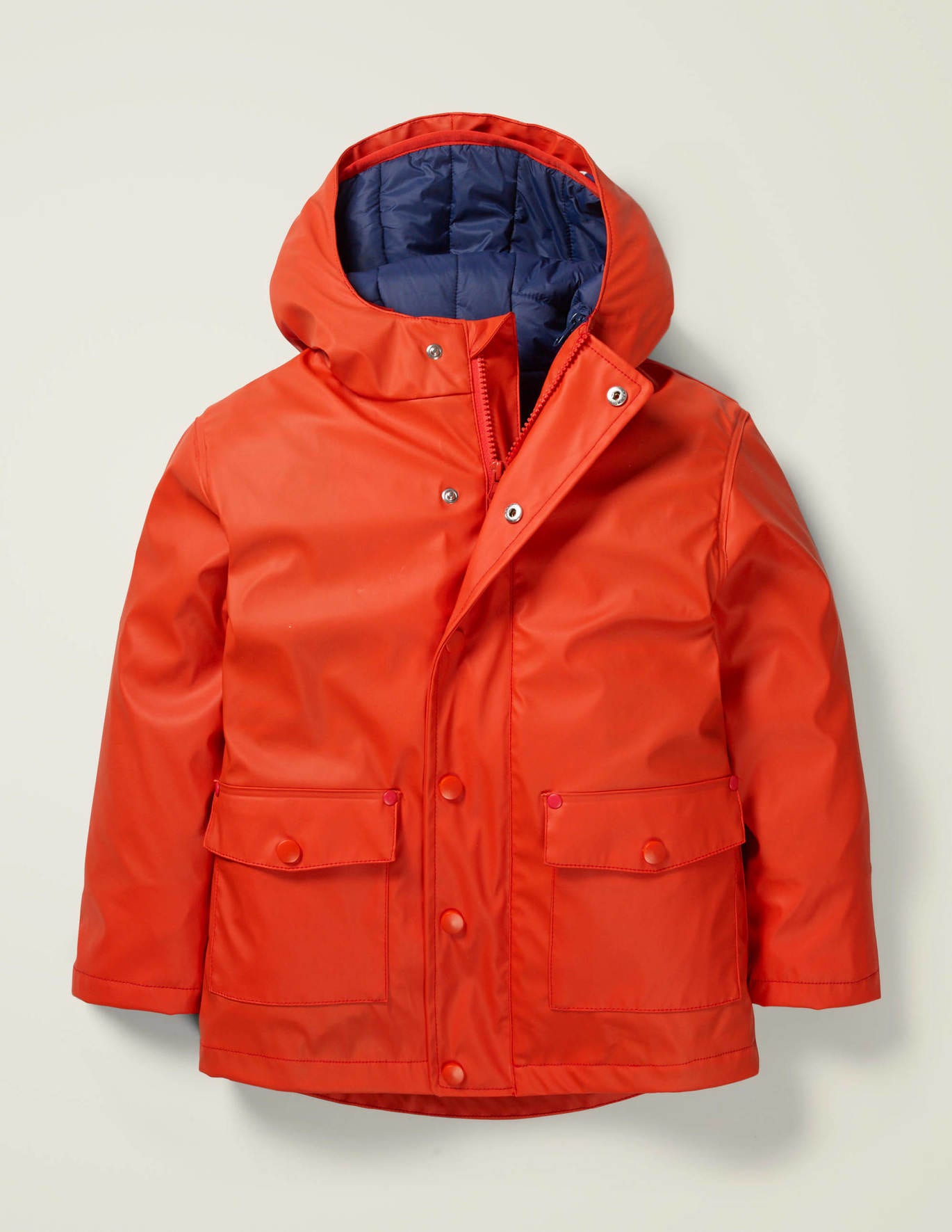 Waterproof 3-In-1 Raincoat - Orange Sunset